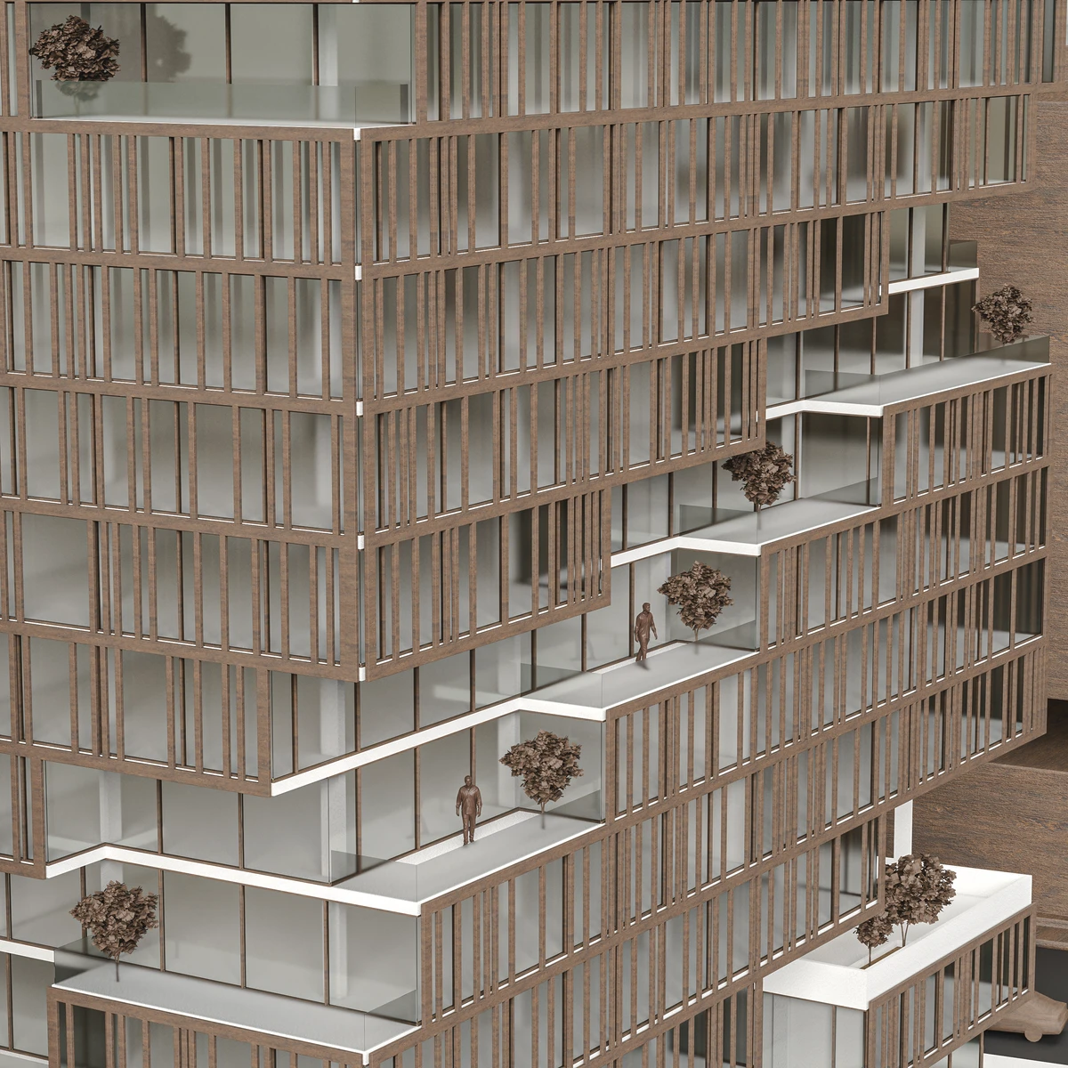 Exterior — vertical landscape