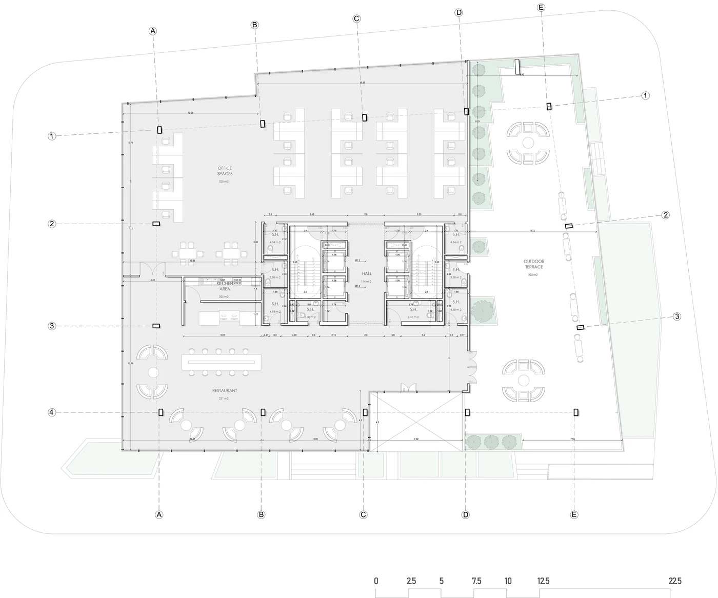 Typical floor plan